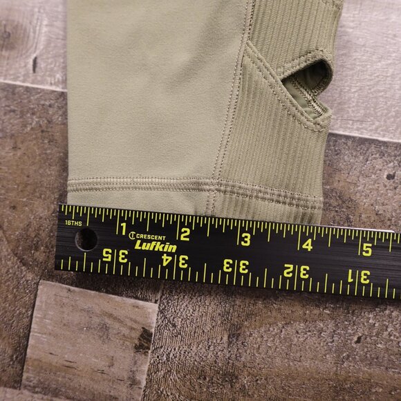 Athleta Salutation Stash Pocket II Cutout 7/8 tight women's small sage high rise - Picture 10 of 12